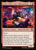 Casey Jones, Jury-Rig Justiciar - Teenage Mutant Ninja Turtles #87 Magic: The Gathering card image