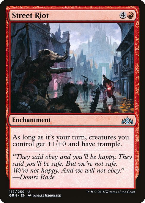 Street Riot - Guilds of Ravnica #117