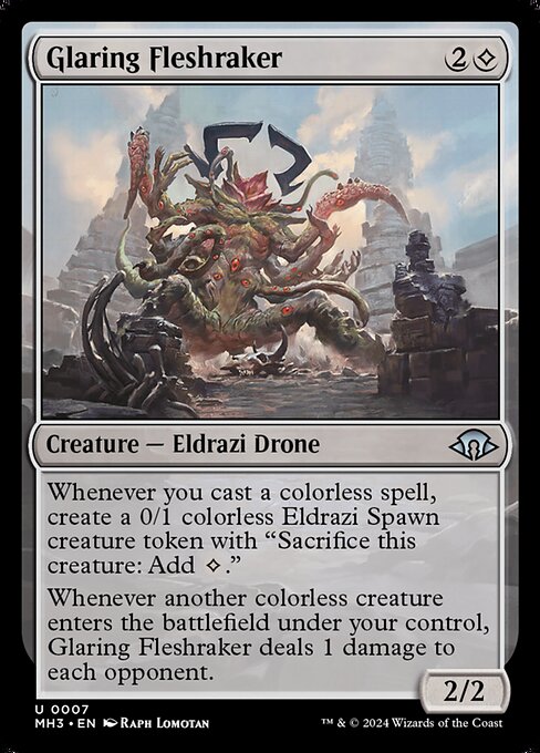 Glaring Fleshraker - Modern Horizons 3 #7