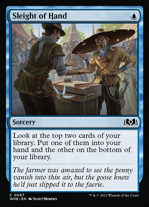 Sleight of Hand - Wilds of Eldraine #67