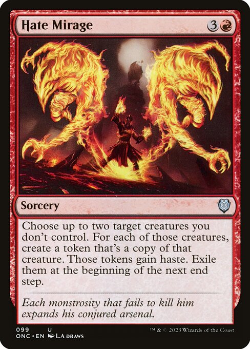 Hate Mirage - Phyrexia: All Will Be One Commander #99