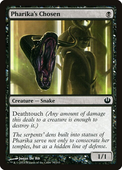 Pharika's Chosen Journey into Nyx Magic: The Gathering card image