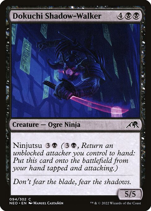 Dokuchi Shadow-Walker - Kamigawa: Neon Dynasty #94