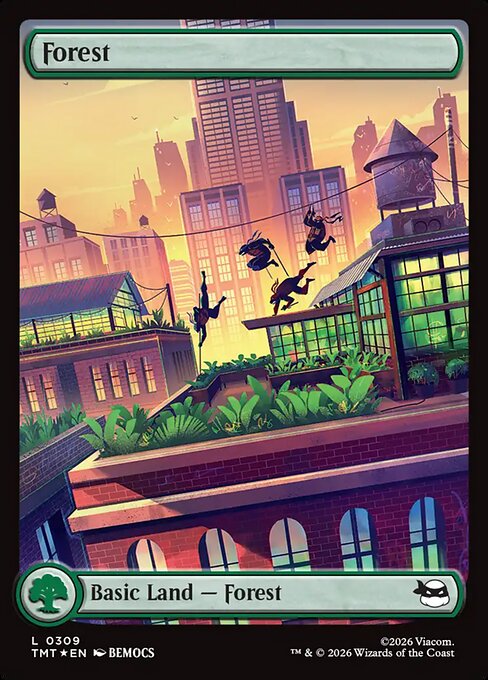 Forest - Teenage Mutant Ninja Turtles #309
