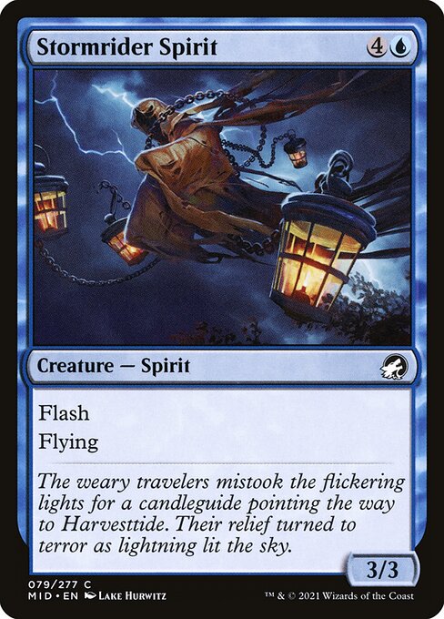 Stormrider Spirit - Innistrad: Midnight Hunt #79