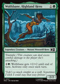 Wolfsbane, Highland Hero Marvel Super Heroes Commander Magic: The Gathering card image