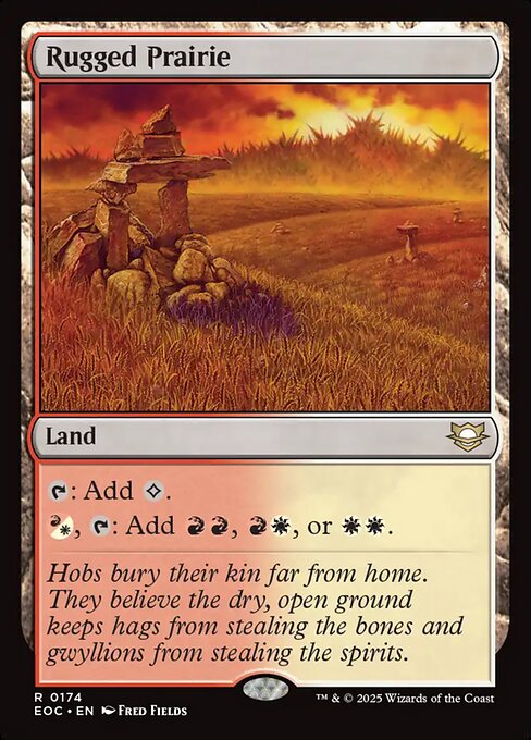 Rugged Prairie - Edge of Eternities Commander #174