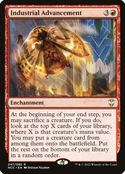 Industrial Advancement - New Capenna Commander #47