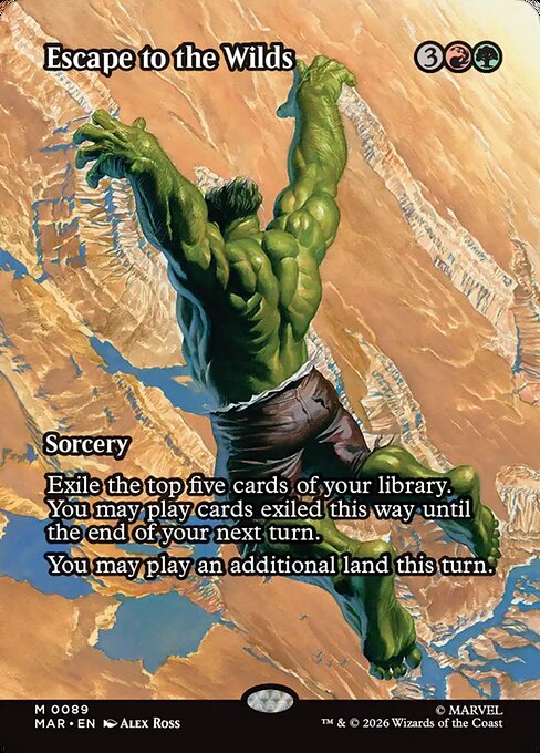 Escape to the Wilds Marvel Universe Magic: The Gathering card image