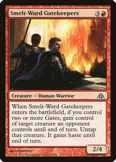 Smelt-Ward Gatekeepers Dragon's Maze Magic: The Gathering card image