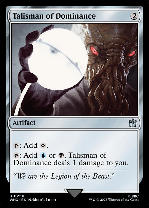 Talisman of Dominance - Doctor Who #250