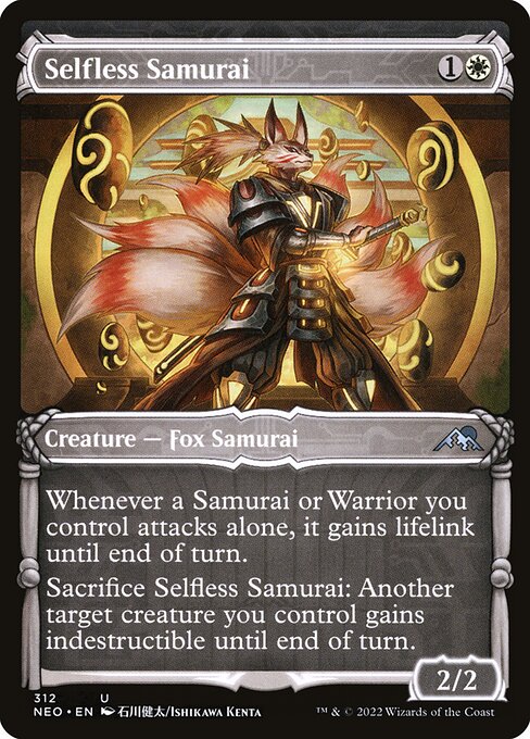 Selfless Samurai - Kamigawa: Neon Dynasty #312