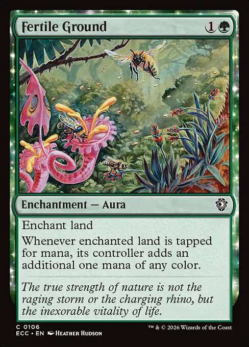 Fertile Ground - Lorwyn Eclipsed Commander #106