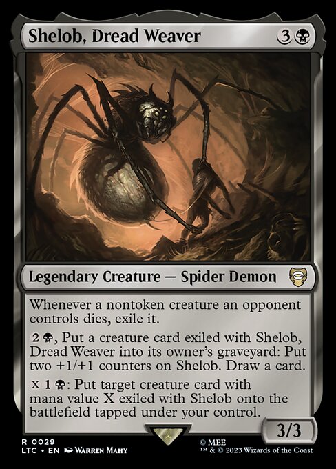 Shelob, Dread Weaver - Tales of Middle-earth Commander #29