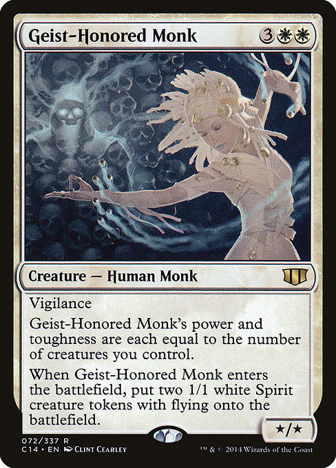 Geist-Honored Monk - Commander 2014 #72