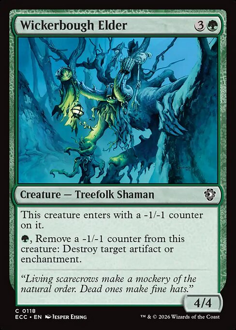 Wickerbough Elder - Lorwyn Eclipsed Commander #118