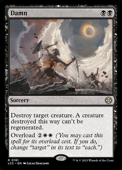 Damn - Lost Caverns of Ixalan Commander #191