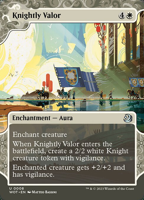 Knightly Valor - Wilds of Eldraine: Enchanting Tales #8