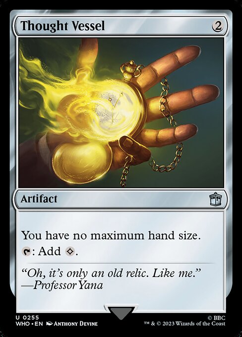 Thought Vessel - Doctor Who #255 Magic: The Gathering card image