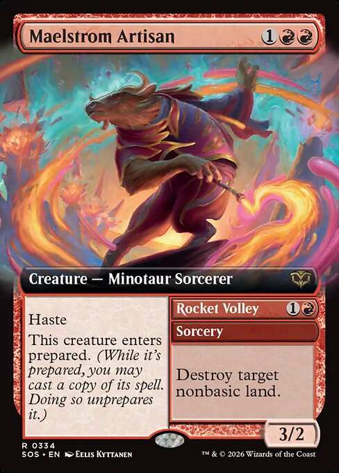 Maelstrom Artisan // Rocket Volley - Secrets of Strixhaven #334