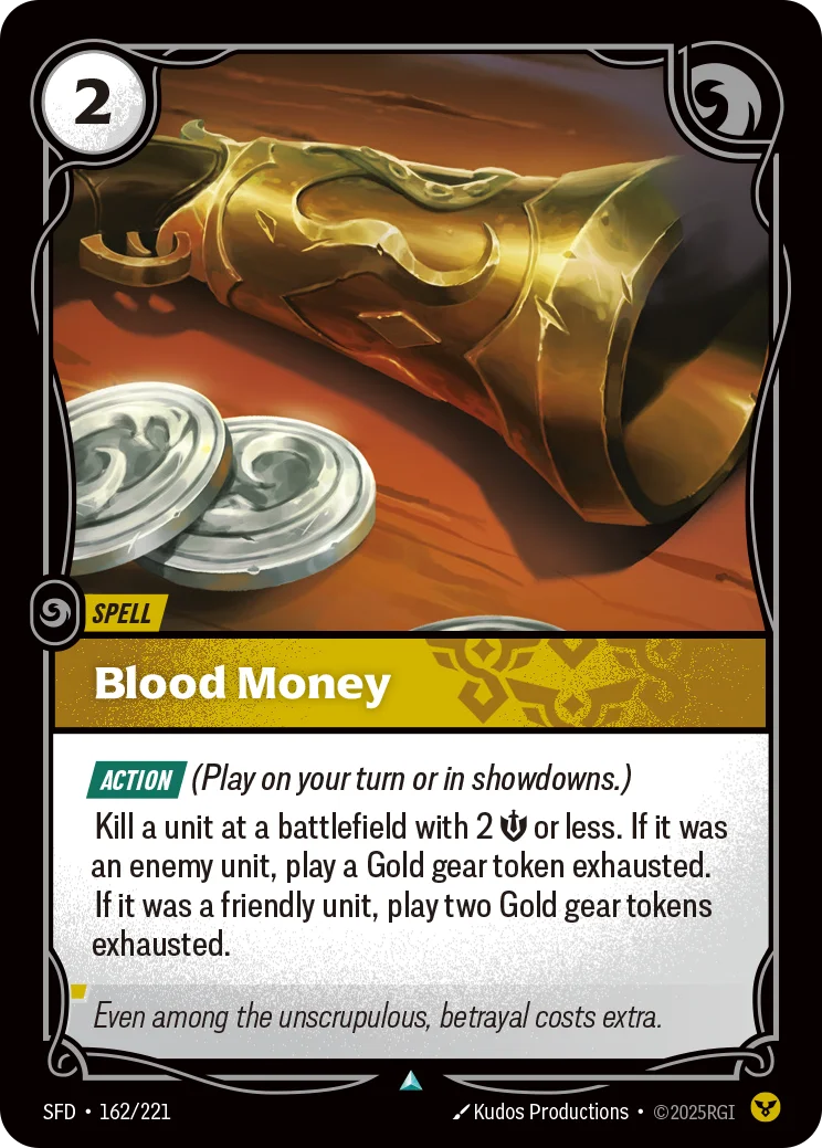 Blood Money Riftbound card image