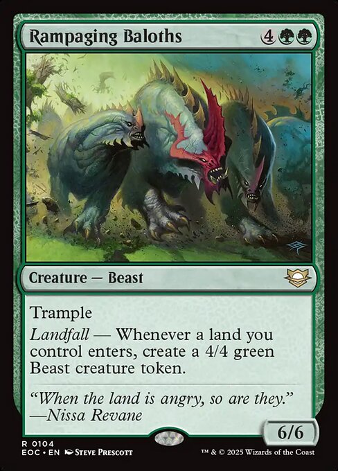 Rampaging Baloths - Edge of Eternities Commander #104