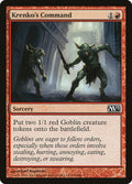 Krenko's Command Magic 2013 Magic: The Gathering card image