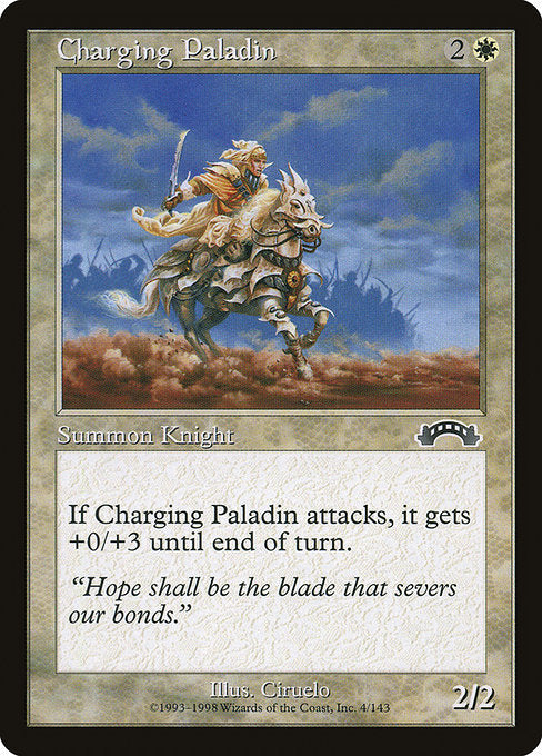 Charging Paladin - Exodus #4