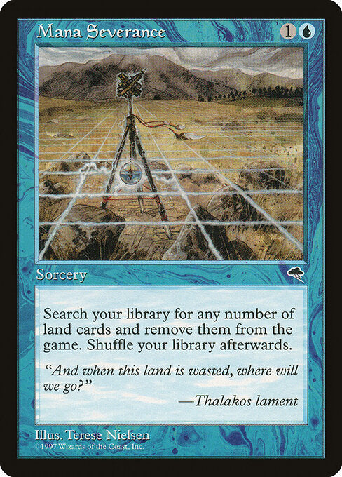 Mana Severance Tempest Magic: The Gathering card image