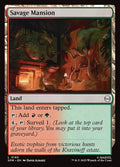 Savage Mansion - Marvel's Spider-Man #183 Magic: The Gathering card image