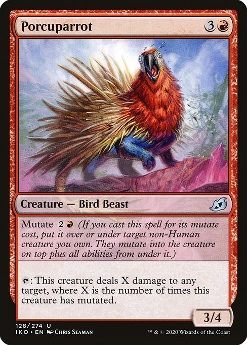 Porcuparrot - Ikoria: Lair of Behemoths #128