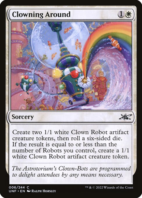 Clowning Around - Unfinity #6 - Near Mint - Non-Foil