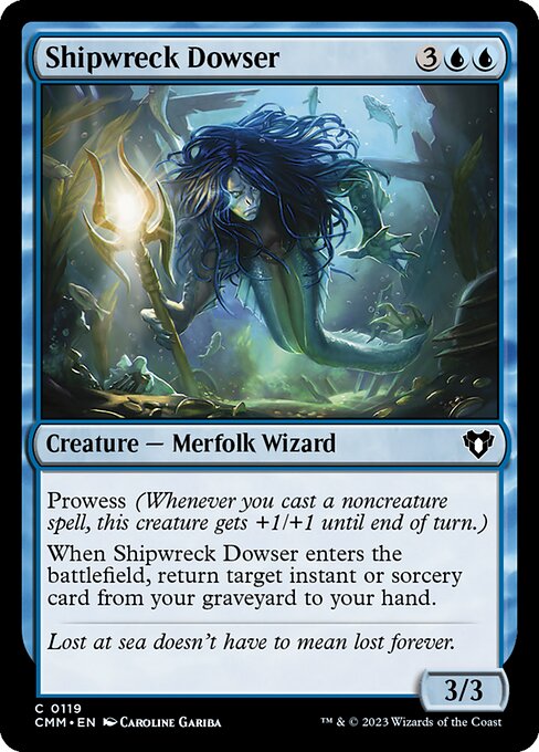 Shipwreck Dowser - Commander Masters #119