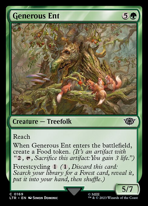 Generous Ent - The Lord of the Rings: Tales of Middle-earth #169