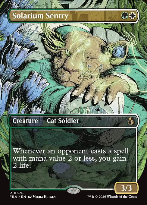 Solarium Sentry - Reality Fracture - Non-Foil