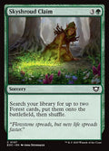 Skyshroud Claim - Edge of Eternities Commander #107 Magic: The Gathering card image