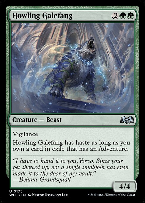 Howling Galefang - Wilds of Eldraine #175