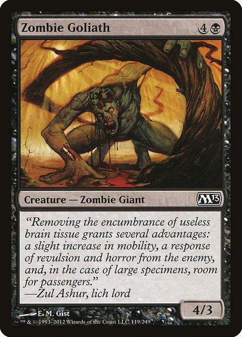 Zombie Goliath - Magic 2013 #119