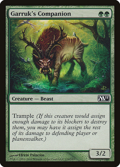 Garruk's Companion - Magic 2011 #176