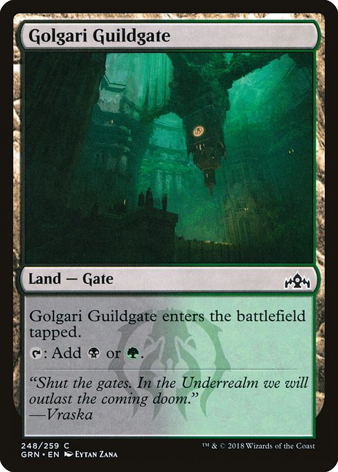 Golgari Guildgate - Guilds of Ravnica #248