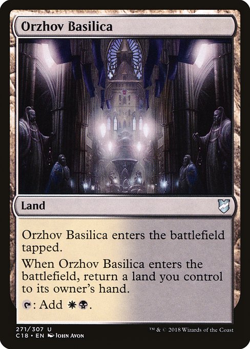 Orzhov Basilica - Commander 2018 #271