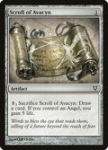 Scroll of Avacyn Avacyn Restored Magic: The Gathering card image