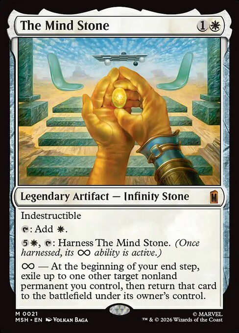 The Mind Stone Marvel Super Heroes Magic: The Gathering card image