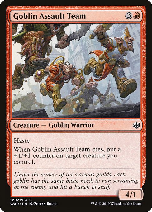 Goblin Assault Team - War of the Spark #129