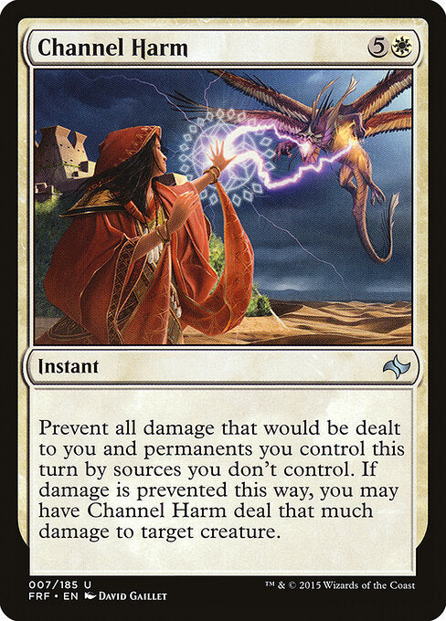 Channel Harm - Fate Reforged - Non-Foil