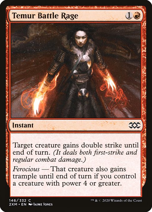 Temur Battle Rage - Double Masters #146