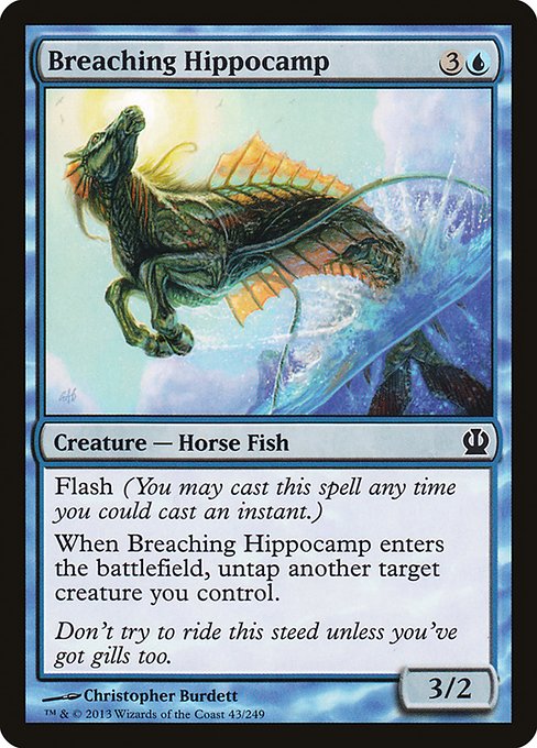 Breaching Hippocamp - Theros #43