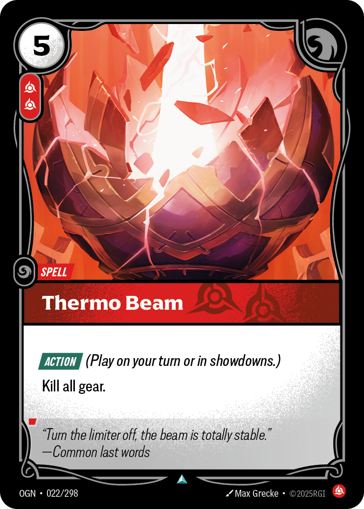 Thermo Beam Riftbound card image