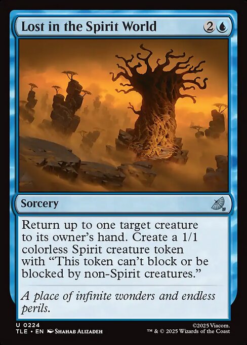 Lost in the Spirit World - Avatar: The Last Airbender Eternal #224 Magic: The Gathering card image
