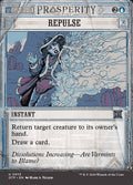 Repulse Breaking News Magic: The Gathering card image